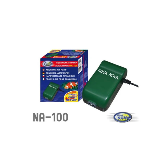 Aqua Nova NA-100 | 130 l/h - Luchtpomp Aqua Nova NA-100 | 130 l/h - Luchtpomp