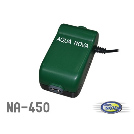 Aqua Nova NA-400 | 2x 200 l/h - Regelbare luchtpomp