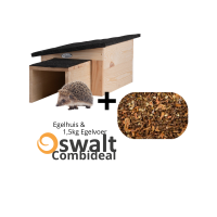 Combideal: Egelhuis met Egelvoer 1,5kg