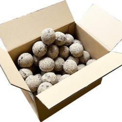 Mezenbollen zonder net