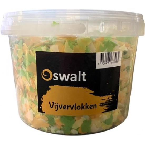 Vijvervlokken in emmer Vijvervlokken in emmer