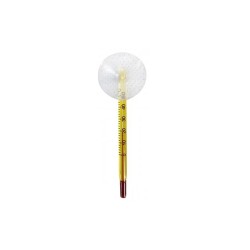 Nano Aquarium Thermometer  - Glas (0-50 graden) - 77mm