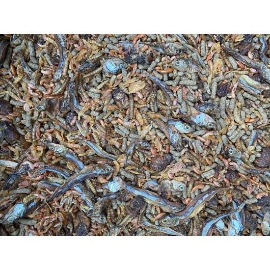 Schildpaddenvoer Mix 1 Liter