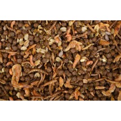 Egelvoer met insecten