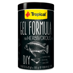 Tropical Gel Formule voor Herbivore vissen (Planteneter) - 1 Liter Tropical Gel Formule voor Herbivore vissen (Planteneter) - 1 Liter