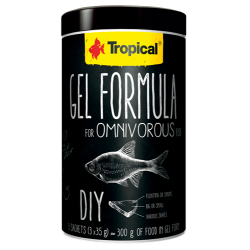Tropical Gel Formule voor Omnivore vissen (Alleseters) - 1 Liter 