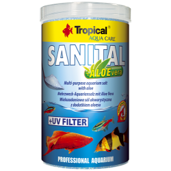 Tropical Sanital - Aquariumzout met Aloe Vera (500ml / 600gram) Tropical Sanital - Aquariumzout met Aloe Vera (500ml / 600gram)