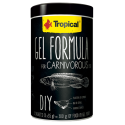 Tropical Gel Formule voor Carnivore vissen (Vleeseters) - 1 Liter 