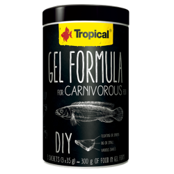 Tropical Gel Formule voor Carnivore vissen (Vleeseters) - 1 Liter 