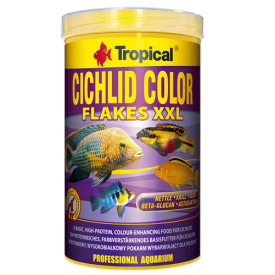 Tropical Cichlide Vlokvoer (1 Liter) Tropical Cichlide Vlokvoer (1 Liter)