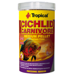 Tropical Cichlide Pellet Carnivoor Medium (1 Liter)