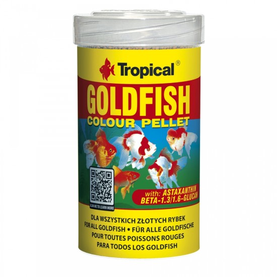 Tropical Goldfish Colour Pellet (250ml)