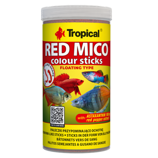 Tropical Red Mico Colour Sticks (100ml) Tropical Red Mico Colour Sticks (100ml)