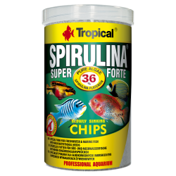 Tropical Super Spirulina Chips 36% (1 Liter) Tropical Super Spirulina Chips 36% (1 Liter)