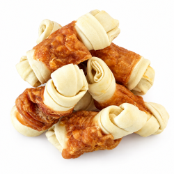 Geknoopte bot met kip (900 gram) Geknoopte bot met kip (900 gram)