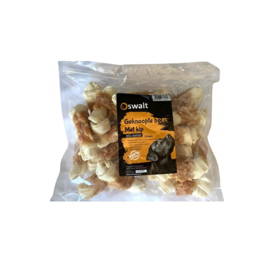 Geknoopte bot met kip