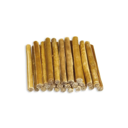 Geperste kauwstaaf - Runderhuid - 25cm