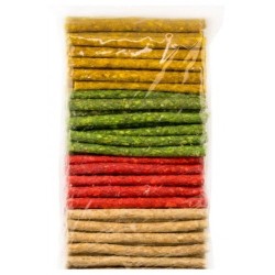 Gekleurde kauwstaafjes 100 stuks Gekleurde kauwstaafjes 100 stuks