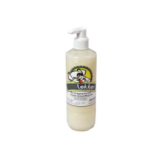 Schapenvet met knoflook