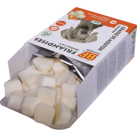 BioFood Schapenvet Bonbons Zalm BioFood schapenvet bonbons met zalmolie voor honden 40 stuks