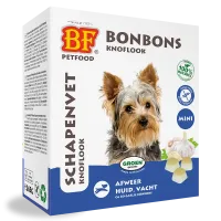 BioFood Bonbons Schapenvet Knoflook Mini - 80 stuks