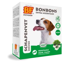 BioFood Bonbons Schapenvet Zeewier mini - 80 stuks